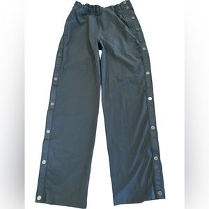 Ivivva by Lululemon Off In A Snap Track‎ Jogger Pants in Black size 8 Excellent
